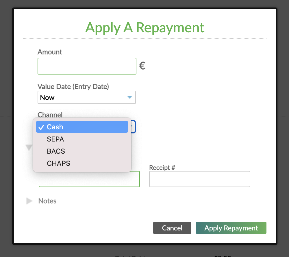 Selecting a transaction channel